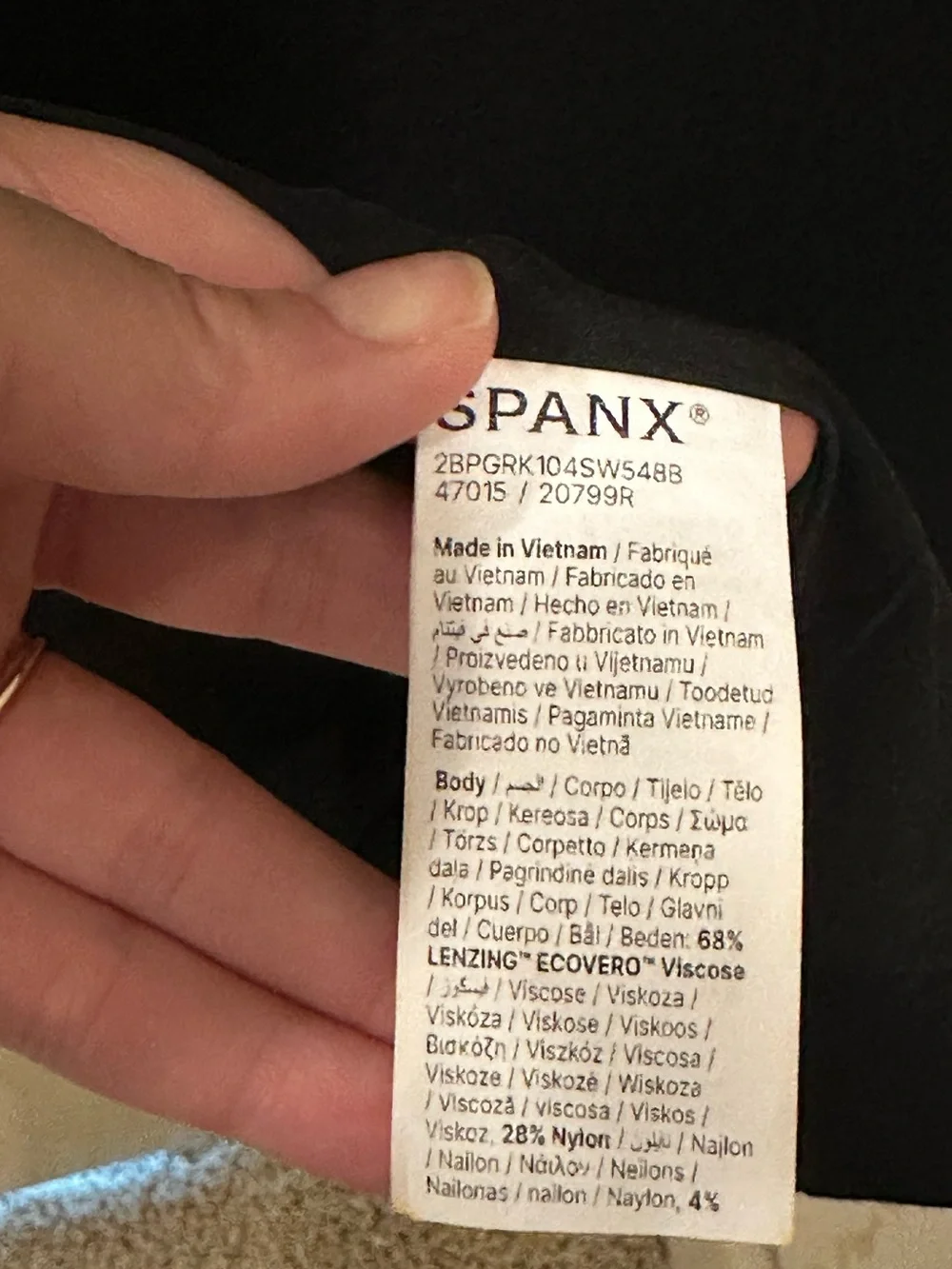 Spanx Ponte Angled Coat